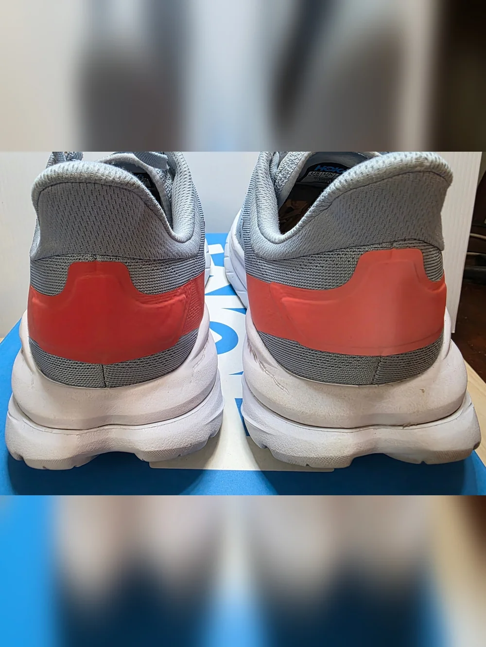 Hoka One One Mach 4 Light Blue Women Athletic Running Shoes W9.5B Original Box - Picture 13 of 14
